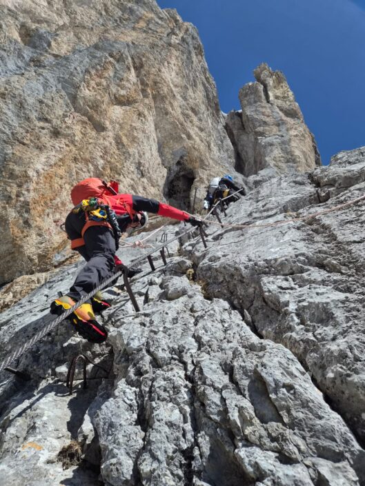 Einsatz Hunerscharte