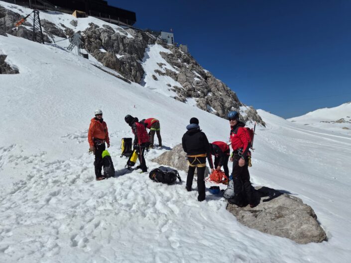 Einsatz Hunerscharte