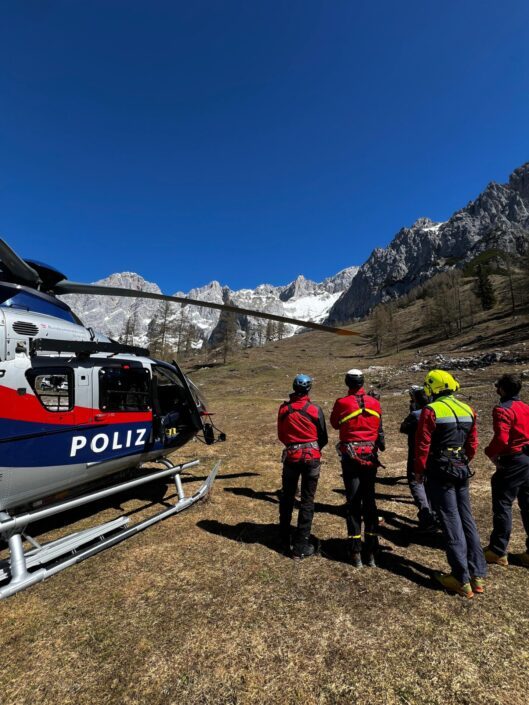 Einsatz Hunerscharte
